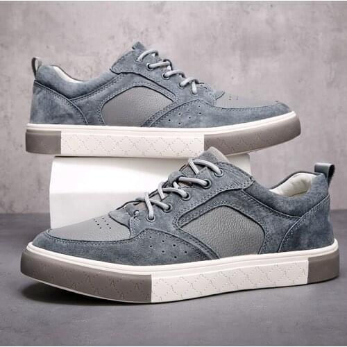 Brand Genuine Leather Sneakers Men Classic Casual Luxury Shoes Man High Quality New Mens Breathable Shoes