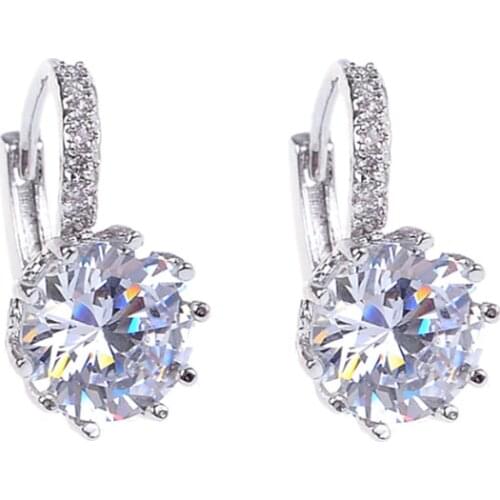 Женские серебрянные серьги MEAJOE China At AliExpress