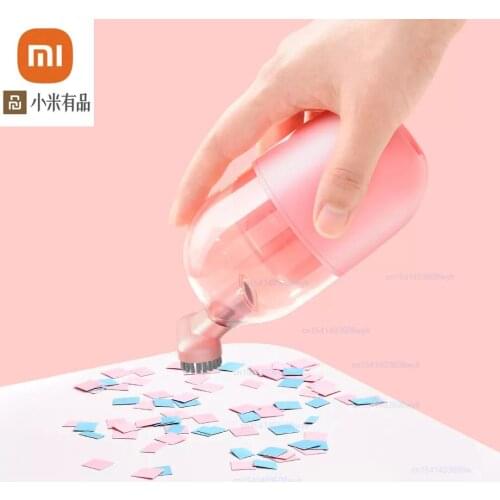 Xiaomi Baseus Desktop Vacuum Cleaner C2 Rechargeable Portable Mini Tabletop Crumb Dust Sweeper Table and Keyboard Cleaning