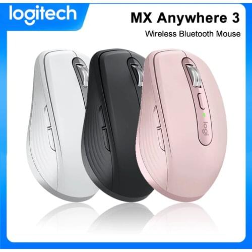 New Logitech MX ANYWHERE 3 Wireless Bluetooth Compact High-performance Mouse 2.4Ghz Nano USB-C Support For Notebook Computers