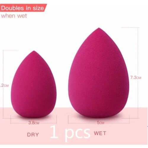 Rose Red Beauty Makeup Sponge Blender Cosmetic Puff Applicator Super Soft For Powder Smooth concealer Blending