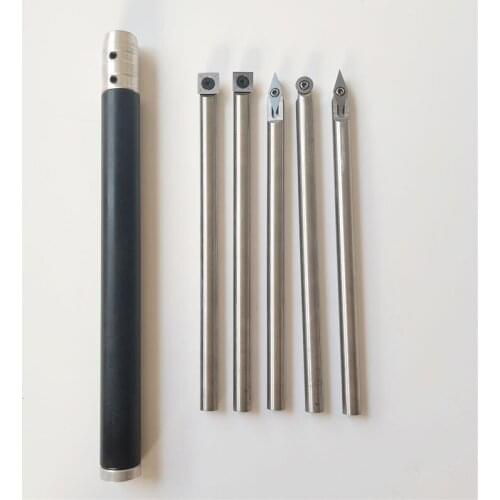 Hand-held Woodworking Tool Changeable Tungsten Titanium Blade Woodworking Turning Tool
