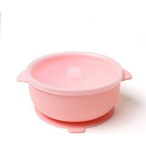 2020 Microwave Safe Feeding Suction Silicone Bowl Baby