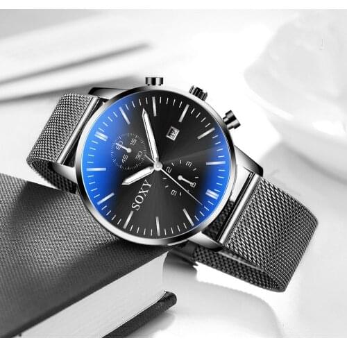 SOXY Mens Gold Watch