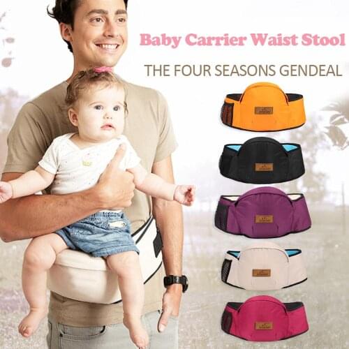 Baby Carrier Waist Stool Walkers Baby Sling Hold Waist Belt Backpack Hipseat Belt Kids Infant Hip Seat Polyester Baby Carrier