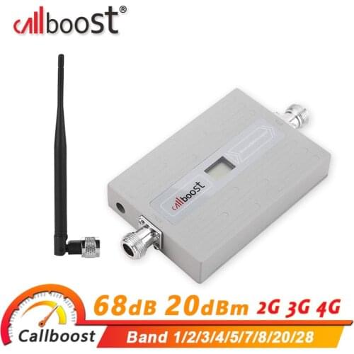 Callboost 700 mhz LTE cellular amplifier 4g 800 mhz signal booster 3g 850 repeater 1700 AWS PCS 1900 3g amplifier gsm 900 mhz 2g