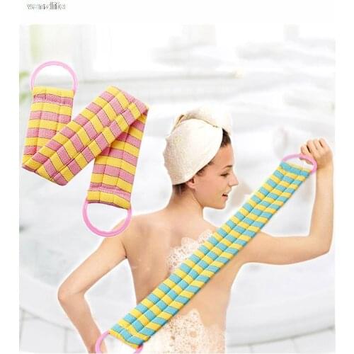 Strong rubbing towel strip adult pull back the shower bath towel artifact stamp back rub mud rub back towel brush bath article