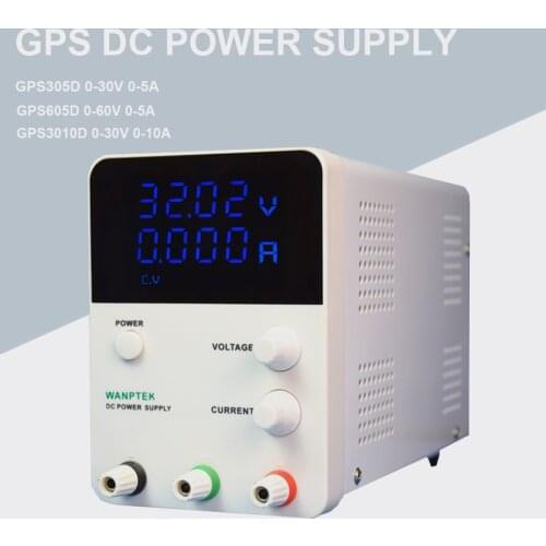 Wanptek adjustable LED dc power supply Variable Regulated the power modul switching laboratory power Source 30V/60V 5A/10A