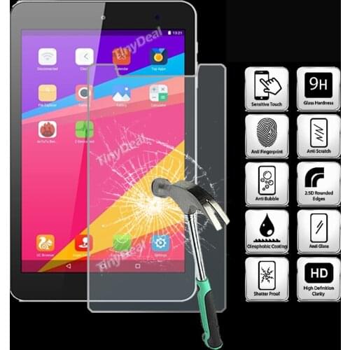For ONDA V80 Ocre Core 8" - 9H Tablet Tempered Glass Screen Protector Cover Explosion-Proof High Quality Screen Film