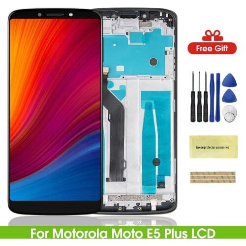 LCD For Motorola Moto E5 Plus E5Plus XT1924 Lcd Display Touch Screen Assembly Parts For Moto E5Plus Display Screens