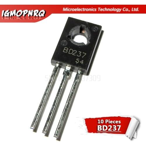 10pcs BD237 BD679 BD680 BD681 BD682 TO-126 Transistor