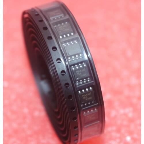 10pcs MAX487CSA MAX487 TXRX RS485/RS422 LOWPWR 8SOIC NEW MAX487ESA