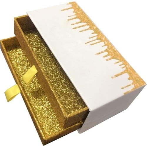 2 Pairs Wholesale Eyelash Packaging Box Lash Boxes Custom Logo 3D Mink Eyelashes Package Storage Case Vendors Stock Double layer