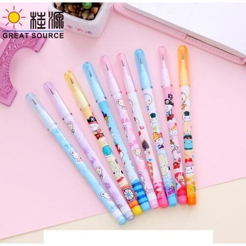 Automatic pencil Laying Pencil 11 tips Student Automatic pencil HB pencil lead(60sets)