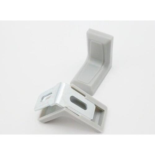 Furniture Fitting Kitchen Cabinet Corner Brackets Furniture Grade Iron Connector Fitting 50Pcs/Pack