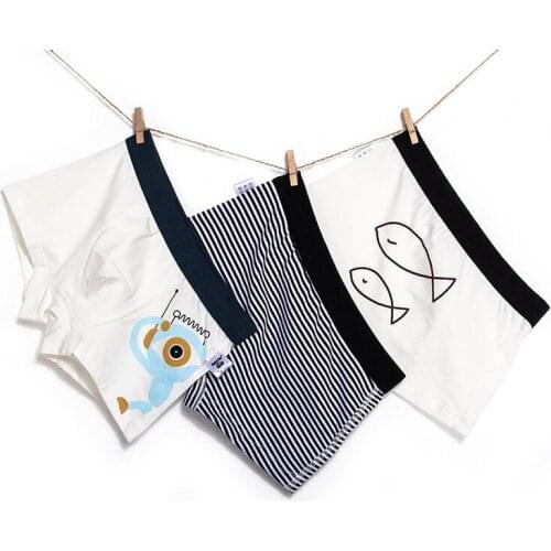 Baby Kids Boy Cute Cartoon Cotton Panties Underwear Short Pants