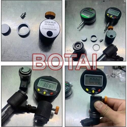 CRIN-RLS 40-50um for 0445110 Common Rail Injector Solenoid Electronic Magnetic Valve Residual Air Gap Measuring Tool Seat