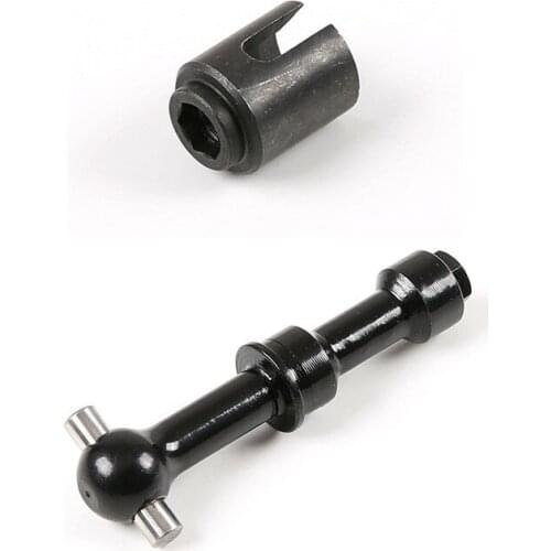 Short Driveshaft CVD Dogbone Adapter Shaft Center Gear Short Shaft Out Drive Axle Adapter Sleeve for ROFUN F5 MCD XS-5 RR5