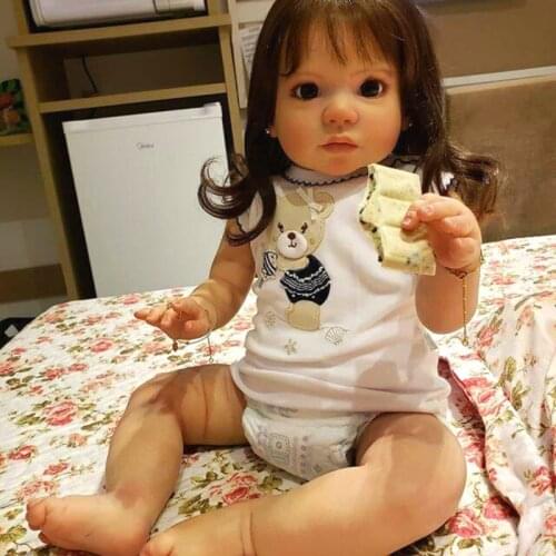 Reborn Baby Dolls 20 Inches Vinyl Kit Gabriella Handmade DIY Blank Unfinished Unpainted Parts Doll Lol For Girls Gift