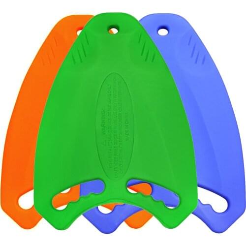 Swimming Training Flutter Board With Handle Safety Pool Training Aid Kickboard For Child Kids Adult Swimming Learner Impermeable