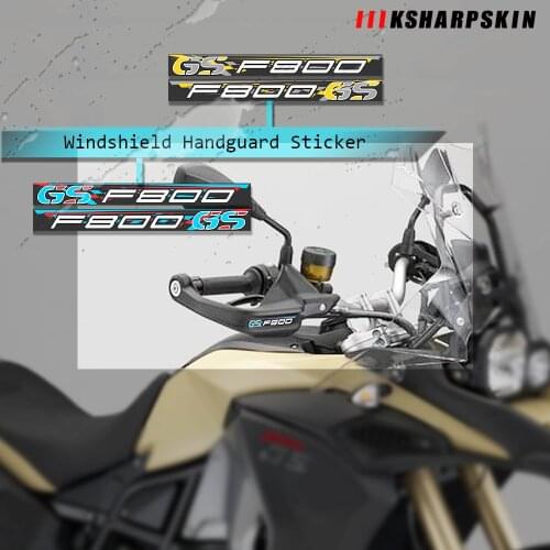 New Motorcycle windshield sticker shield handguard handlebar reflective waterproof decal For BMW stickers F800GS gs f800 gs