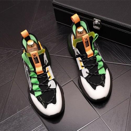 New Mens Fashion Sneakers 2021 Summer Men Sneakers Mesh Breathable Running Shoes For Men Chaussure Homme