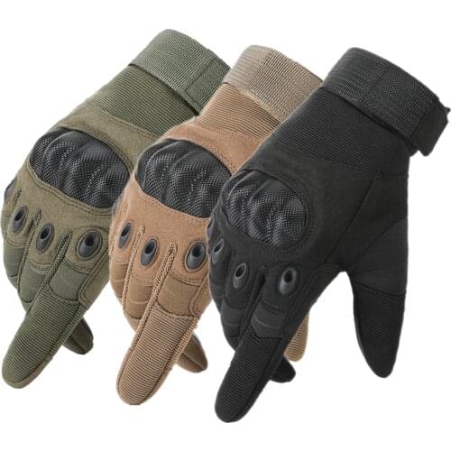 Touch Screen Army Military Tactical Gloves Paintball Airsoft Combat Anti-Skid Bicycle Hard Knuckle Full Finger Military Gloves