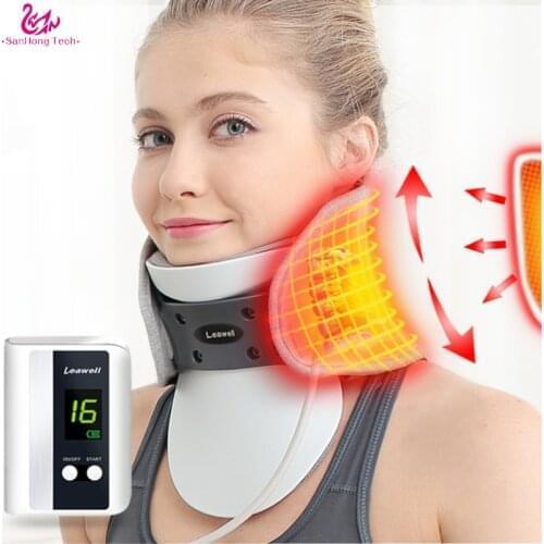 Professional physiotherapy thoracic back brace device back neck massager Neck Fixator