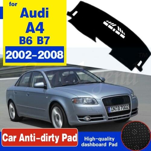 Anti-Slip Mat Dashboard Cover Pad Sunshade Dashmat Car Accessories S4 RS4 S-Line For Audi A4 B6 B7 2002~2008 8E 8H 8K 8W 2005