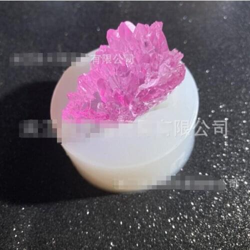 Silicone Mould Dried Flower Resin Decorative DIY mountain peak Crystal icicle Crystal cluster Type epoxy resin molds for jewelry