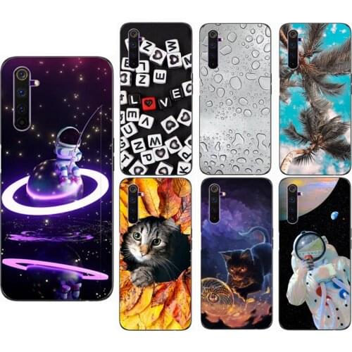 For OPPO Realme 6 Pro Case Luxury TPU Silicone Cases for OPPO Realme 6i Phone Back Cover for OPPO Realme 6 Funda Coque