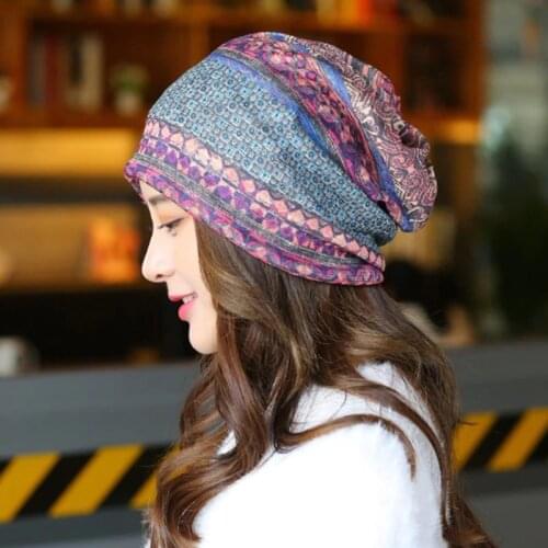 Women Spring Summer Beanies Caps Hats Breathable Neck Collar Fashion Hip-hop Bandana Scarf Chapeu Feminino Cap Outdoor Hat