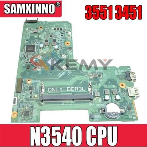 100% working for dell inspiron 3451 3551 motherboard with pentium N3540 cpu CN-04V0VY 04V0VY 4V0VY 14214-1 mainboard
