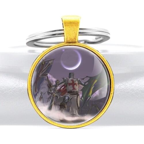 High Quality Holy True Story of the Knights Templar key Chains