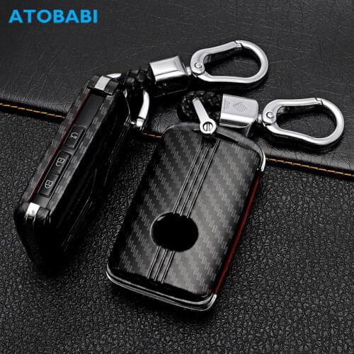 ATOBABI ABS Car Key Cases For Mazda CX-30 CX-5 CX-9 2020 2021 3 Sedan Hatchback 2019 Smart Remote Control Shell Protector Cover