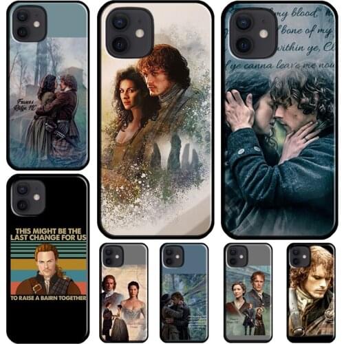 Outlander Jamie Claire Case For iPhone 11 Pro Max 12 mini X XS XR 7 8 Plus SE 2020 Coque For iPhone 12 Pro