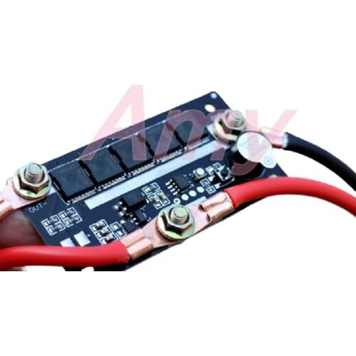 DIY portable 12V battery energy storage spot welder PCB circuit board 8 tube high current black gold plate
