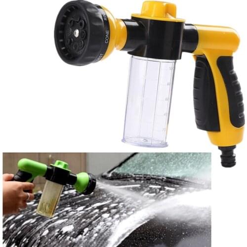 Car wash washer cleaning tool bubble water foam gun portable high pressure three nozzle spray water Car washing Car washing tool