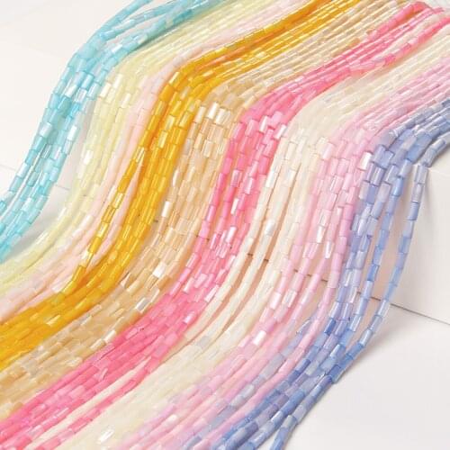 Small Round Shell Pearl Oyster Beads 3*5 mm Polished Freshtwater Pearls Strand Beads For DIY Making Jewelry Bracelets Necklace