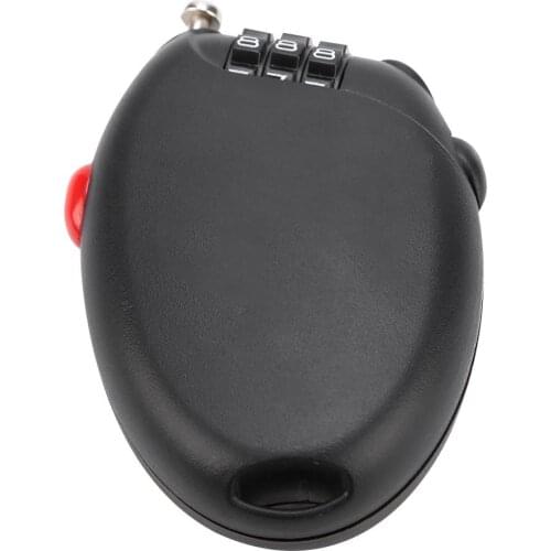 Mini Cable Bicycle Lock Mountain Road Bike Password Lock Bike Cycling Helmet Anti Theft Code Bicycle Accessories