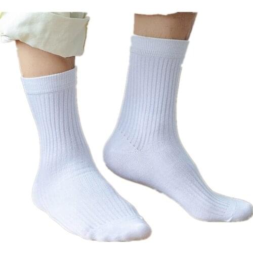 New Mens Cotton Socks New styles 5 Pairs/Lot Black Business High Tube Men Socks Soft Breathable Autumn Spring and summer