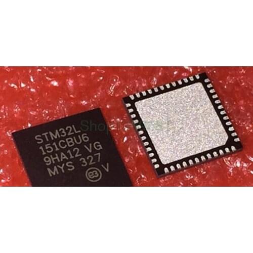 New 5PCS/LOT STM32L151CBU6 STM32L151 CBU6 STM32L 151CBU6 STM32L151CCU6 151CCU6 QFN-48