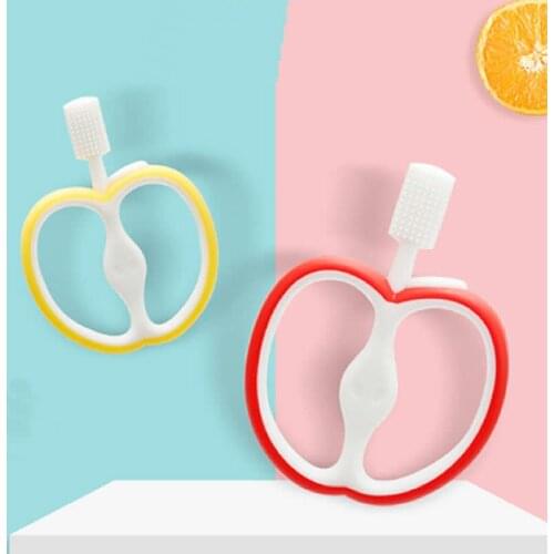 Safe Toddler Baby Teethers BPA Free Cute Animal Infant DIY Ring Teether Baby Silicone Chew Charms Kids Teething Toys