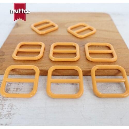 Retailing orange adjustable buckle 20mm webbing sewing zinc alloy metal crafts stoving varnish metal buckle CRZK-20O