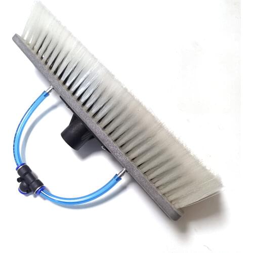 Solar Panel Cleaning Brush Water Fed Brush with Pencil Jet for Window Cleanging (Euro Thread)