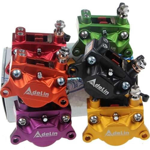 ADELIN ADL-10 Brake Caliper Motorcycle Brake Pump Disc 2 Piston street bike AVT for Honda Kawasaki Suzuki KTM Vespa Yamaha Brake