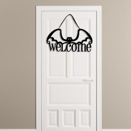 Creative Hanging Ornaments Eco-friendly Unique Pattern Non-woven Fabric Halloween Wall Hanging Ornaments Party Decor for Dorm