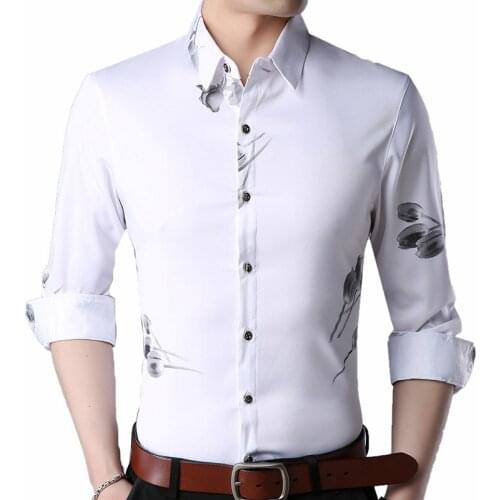 Men's Slim Fit Shirts VIYUGUO China
