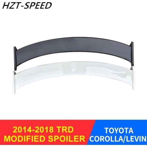 2014 - 2018 For TOYOTA COROLLA Modified Into TRD No Punching ABS Rear Spoiler for TOYOTA