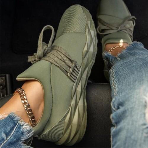 White Sneakers for Women Platform Flat Womens Sports Shoes Female Casual Breathable Vulcanized Woman Lace Up Footwear Big Size